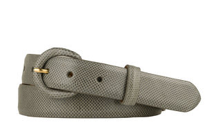 Karung Belt with Covered Crescent Buckle