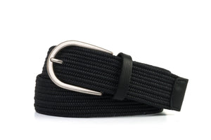 Stretch Belt with Gold or Antique Silver Buckle