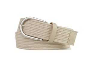 Stretch Belt with Gold or Antique Silver Buckle