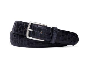 Authentic Dragon Belt with Antique Silver Buckle