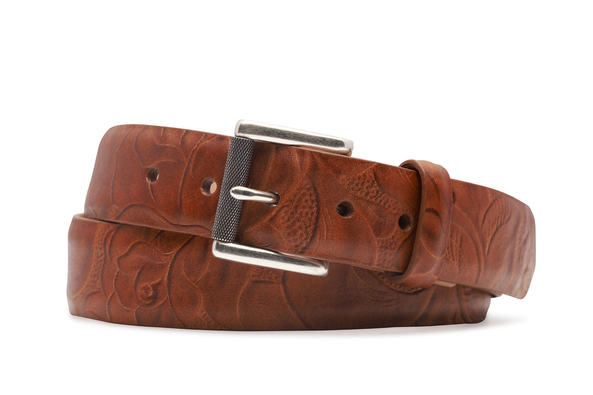 Moab Calf Belf with Antique Silver Buckle