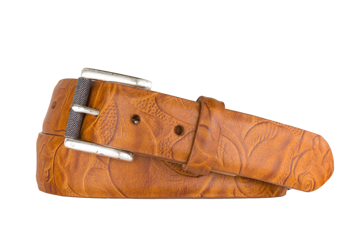 Moab Calf Belf with Antique Silver Buckle