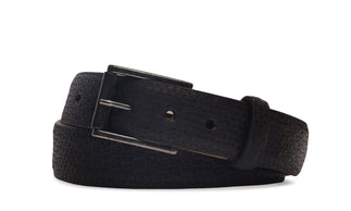 Blue Eyes Belt with Antique Nickel Buckle
