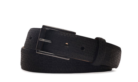 Blue Eyes Belt with Antique Nickel Buckle