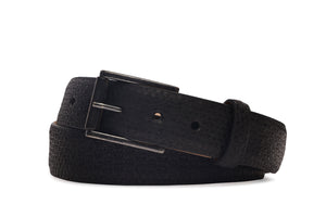 Blue Eyes Belt with Antique Nickel Buckle