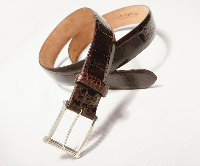 American Alligator belt by w.kleinberg