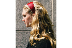Headband in Glazed Alligator