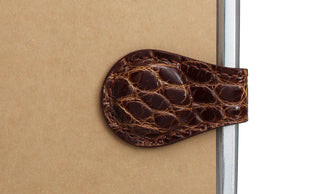 Magnetic Bookmark in Matte Alligator