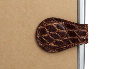 Magnetic Bookmark in Matte Alligator