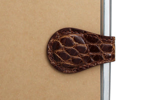 Magnetic Bookmark in Matte Alligator