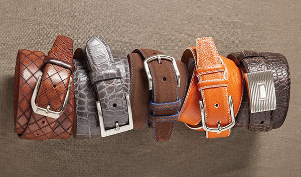 Brown Suede Belt, Designer Belt Collection