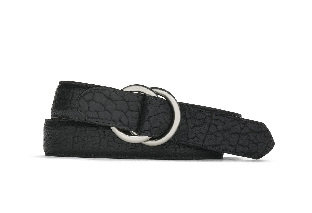 小物 namacheko brogue belt Brogue Belt in Black/Silver – SVRN